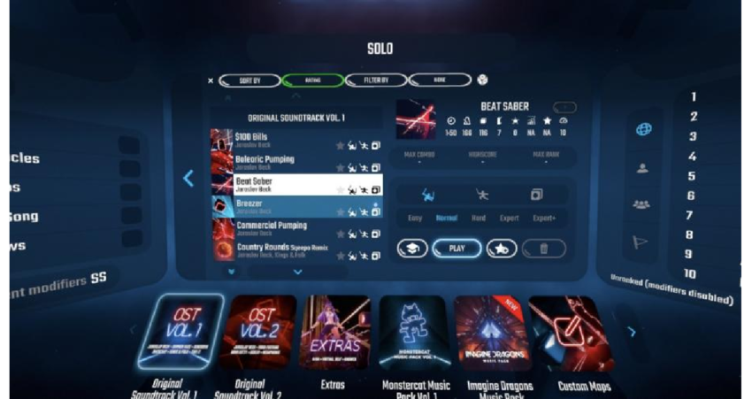 اکانت قانونی بازی Beat Saber