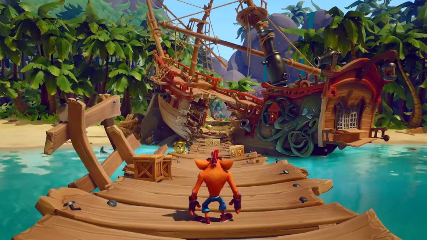 اکانت قانونی بازی Crash Bandicoot 4